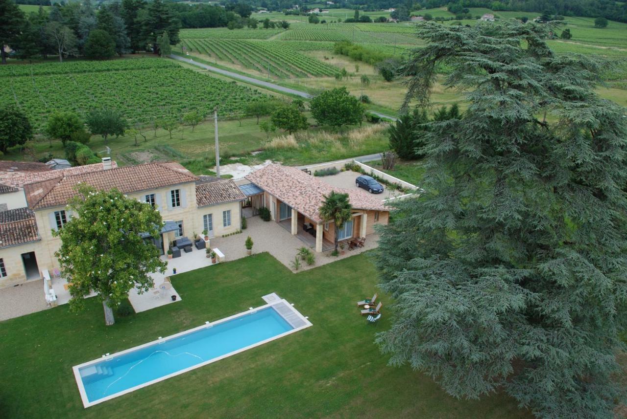 Les Ambeles Saint-Magne-de-Castillon Exterior foto